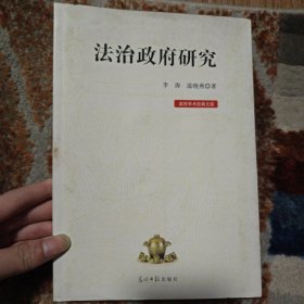 高校学术经典文库：法治政府研究