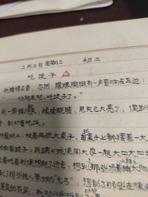 著名记者马常贵1965年日记 政治日记 生活日记 文学日记 学习日记 劳动日记 运动日记 (1965年写满了日记本)