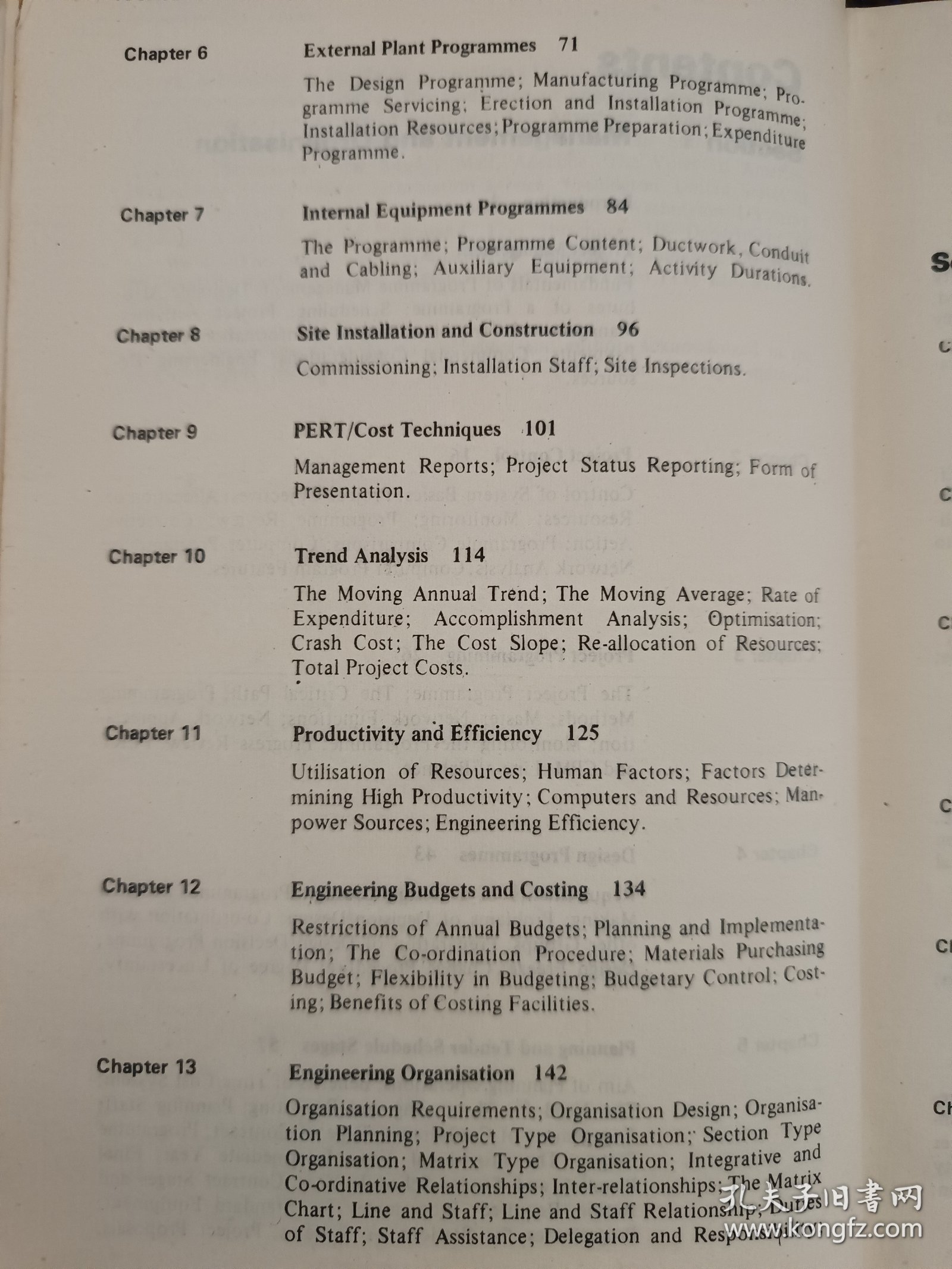 Handbook for Radio Engineering Managers 〔无线电工程管理人员手册〕〔目录见图〕
