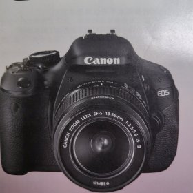 Canon EOS 600D 日本佳能数码相机照相机说明书