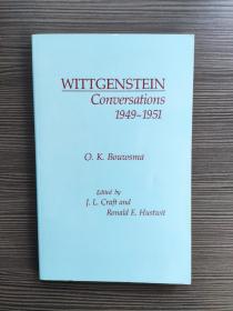 （国内现货，保存良好）Wittgenstein Conversations, 1949-1951
O. K. Bouwsma Ludwig Wittgenstein