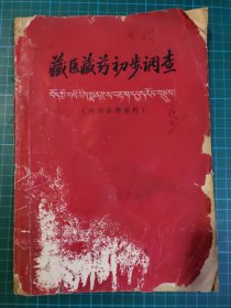 藏医藏药初步调查