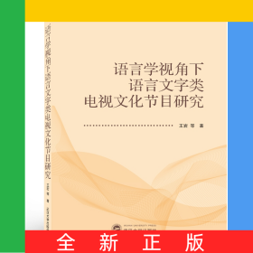 语言学视角下语言文字类电视文化节目研究