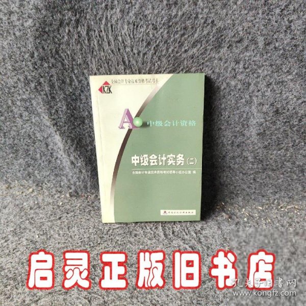 中级会计实务.二