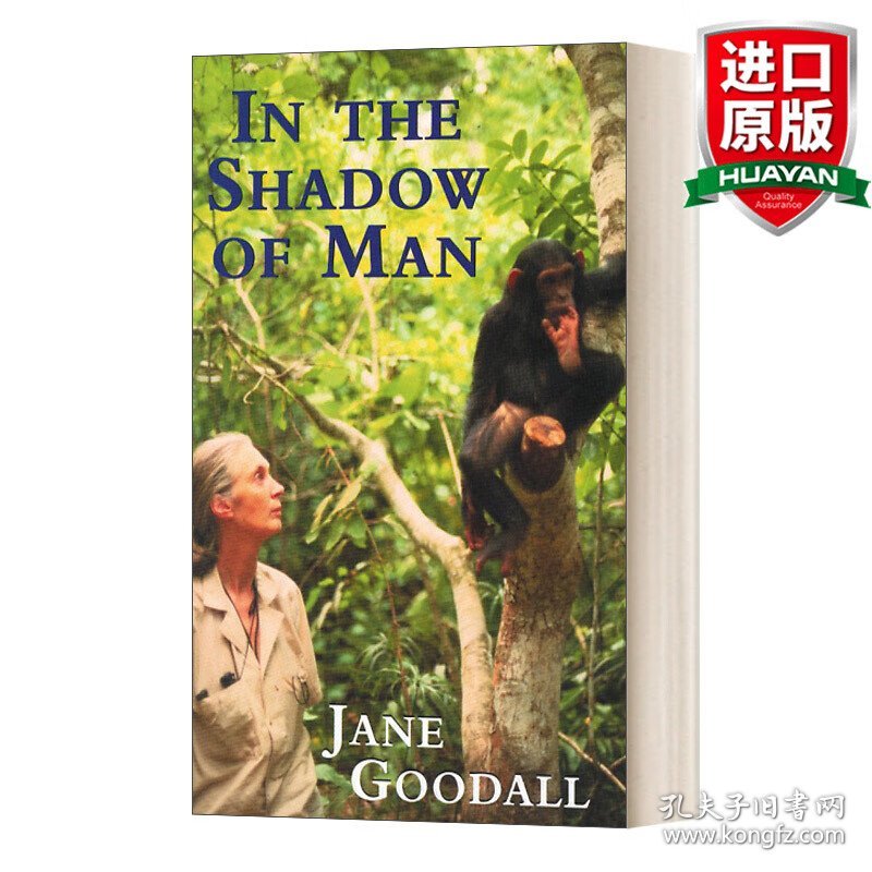 英文原版 In the Shadow of Man 黑猩猩在召唤 简·古道尔 英文版 进口英语原版书籍