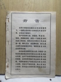 活页漫画：70年代福建省晋江县农民业余美术创作学习班、晋江县青蒙大队文化室、晋江县文化馆集体创作（大小张共23张一本全）