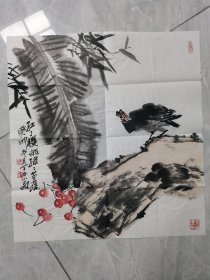 安徽省著名画家丁力老师作品