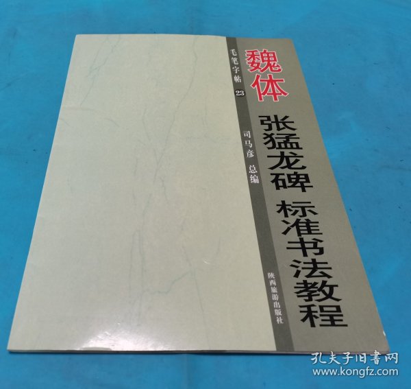 魏体张猛龙碑标准书法教程