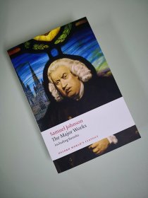 【BOOK LOVERS专享94元】Samuel Johnson the major works 塞缪尔·约翰逊 主要作品选集 含诗歌散文书信日记选集 含40页注释 Oxford World's Classics 牛津世界经典 英文英语原版 英语进阶权威版