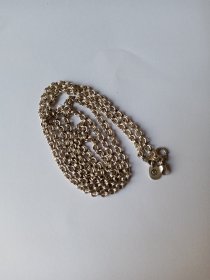 正品rockride锁链项链配链925银（二手98新）