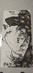 安徽著名老画家萧龙士之子（萧承霭）137*68……花鸟…之一