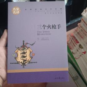 三个火枪手 中小学生课外阅读书籍世界经典文学名著青少年儿童文学读物故事书名家名译原汁原味读原著