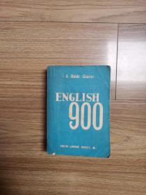 ENGLISH 900(32开)，美国原版，美国印刷