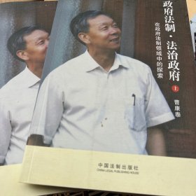 政府法制·法治政府 : 在政府法制领域中的探索 . 上下