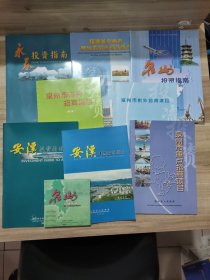 1999年、2000年、 2001年 安溪、永春、泉州，鲤城区资料项目投资指南(8本合售+泉州投资指南碟片)