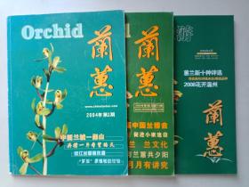 兰蕙2004年第1期、2005年第3期、2006年6月，3本合售
