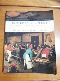 英文原版：Sources of the West Readings in Western Civilization