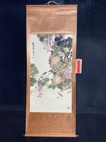 编号NQ一581尺寸 高*宽175cm*68cm左右 画芯尺寸 高*宽105cm*58cm左右