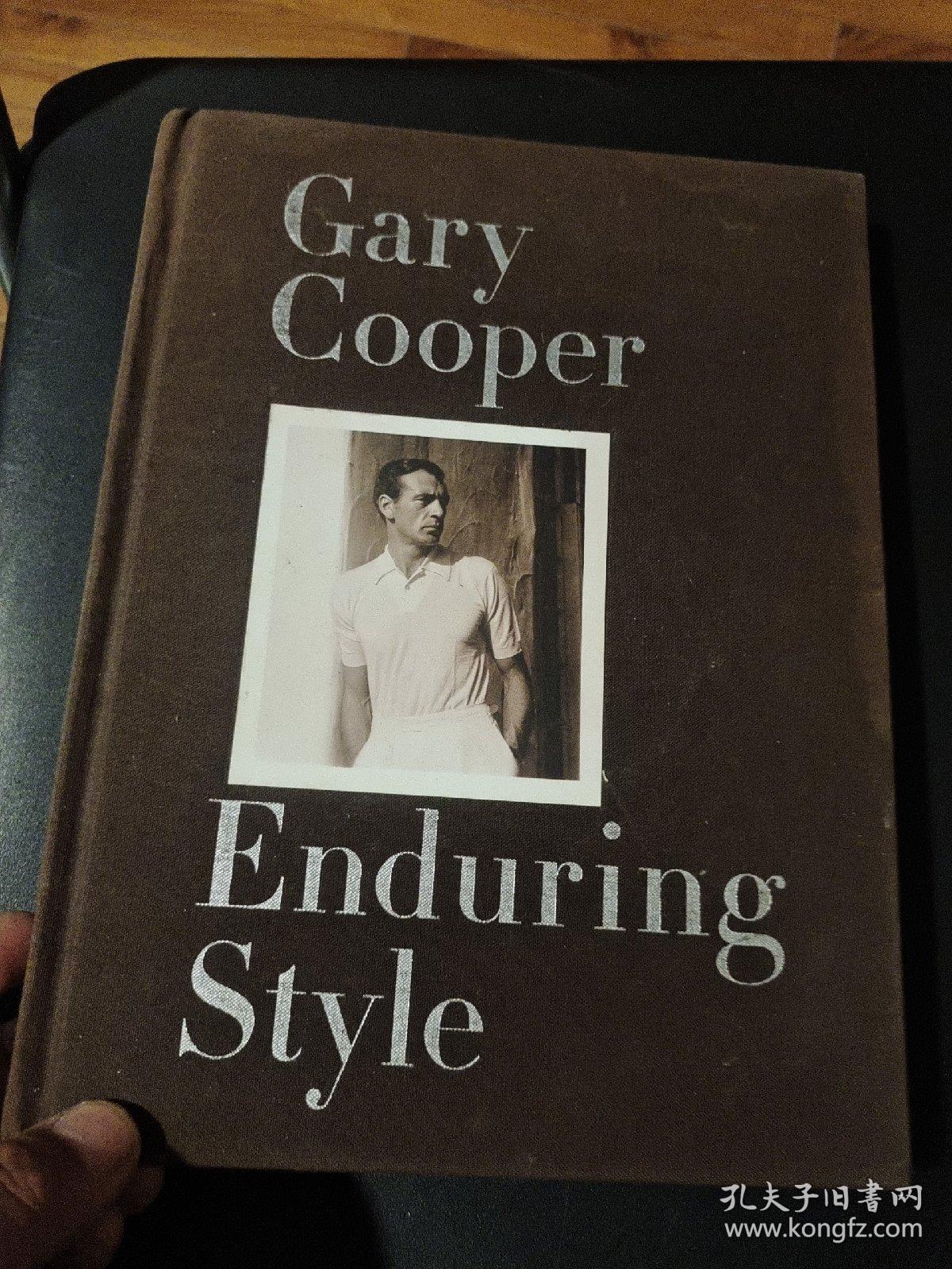 现货Gary Cooper: Enduring Style（书中有水印，不影响阅读，请看图