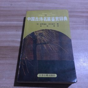 中国古诗名篇鉴赏辞典