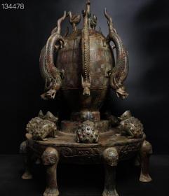 珍藏（东）汉铜——地动仪（人类最早测地震仪器）——