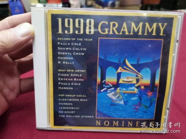 《1998GRAMMY》CD，碟片品好轻微使用痕！