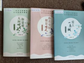 林徽因文集（百年经典珍藏版套装共3册）爱上一座城，你是那人间四月天，你若安好便是晴天