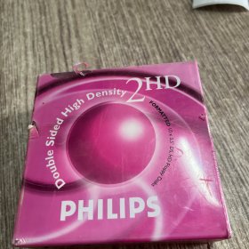 PHILIPS飞利浦软盘，正版全新未开封，一套十盘合售