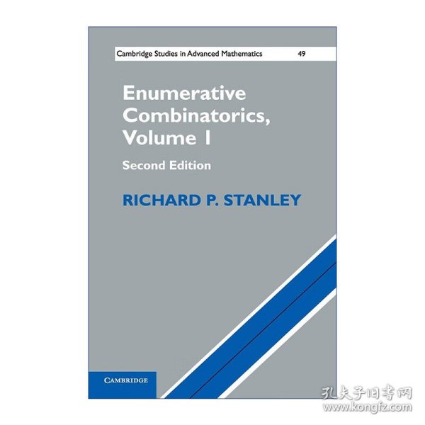 Enumerative Combinatorics 计数组合学  卷一 理查德 P.斯坦利 剑桥高等数学研究系列
