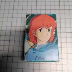 日版 原版扑克 Nausicaä CARDS 风の谷のナウシカ 风之谷的娜乌西卡 宫崎骏 卡片 扑克 (一套54张缺一张)