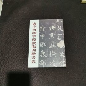 卢中南钢笔临欧阳询楷书集