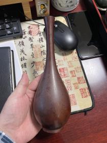 日本回流 花瓶 花入 花生 插花 花道具 花器 铜制 鹤首 长颈 228 葫芦 青花 底部带款 名家 源右卫门 手绘 208 勺立 素雅 筒形 可作花瓶内胆 128 小花生 手掌大小 日田烧 66