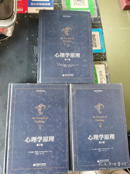 心理学原理(套装共3册)/心理学经典译丛