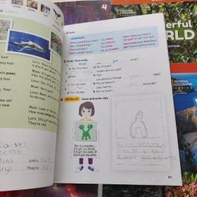 Wonderful WORLD second edition student's book 1-6+workbook 练习册1-6（12本合售）