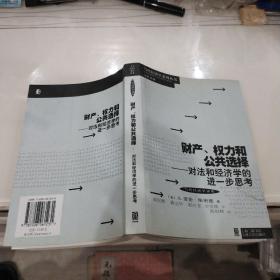 财产、权力和公共选择:对法和经济学的进一步思考