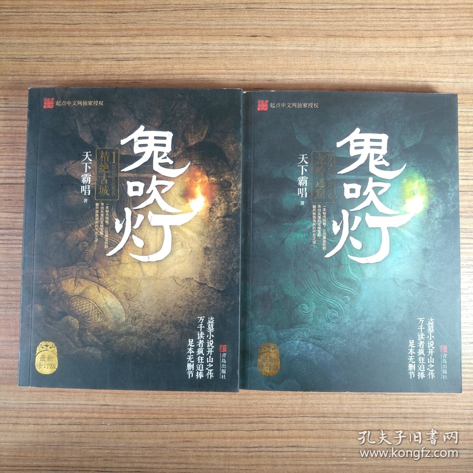 鬼吹灯 1/2 精绝古城+龙岭迷窟（2册本合售、无笔记）