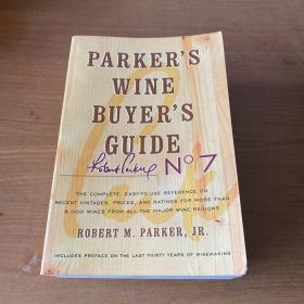 Parker's Wine Buyer's Guide帕克葡萄酒购买指南【实物拍照现货正版】