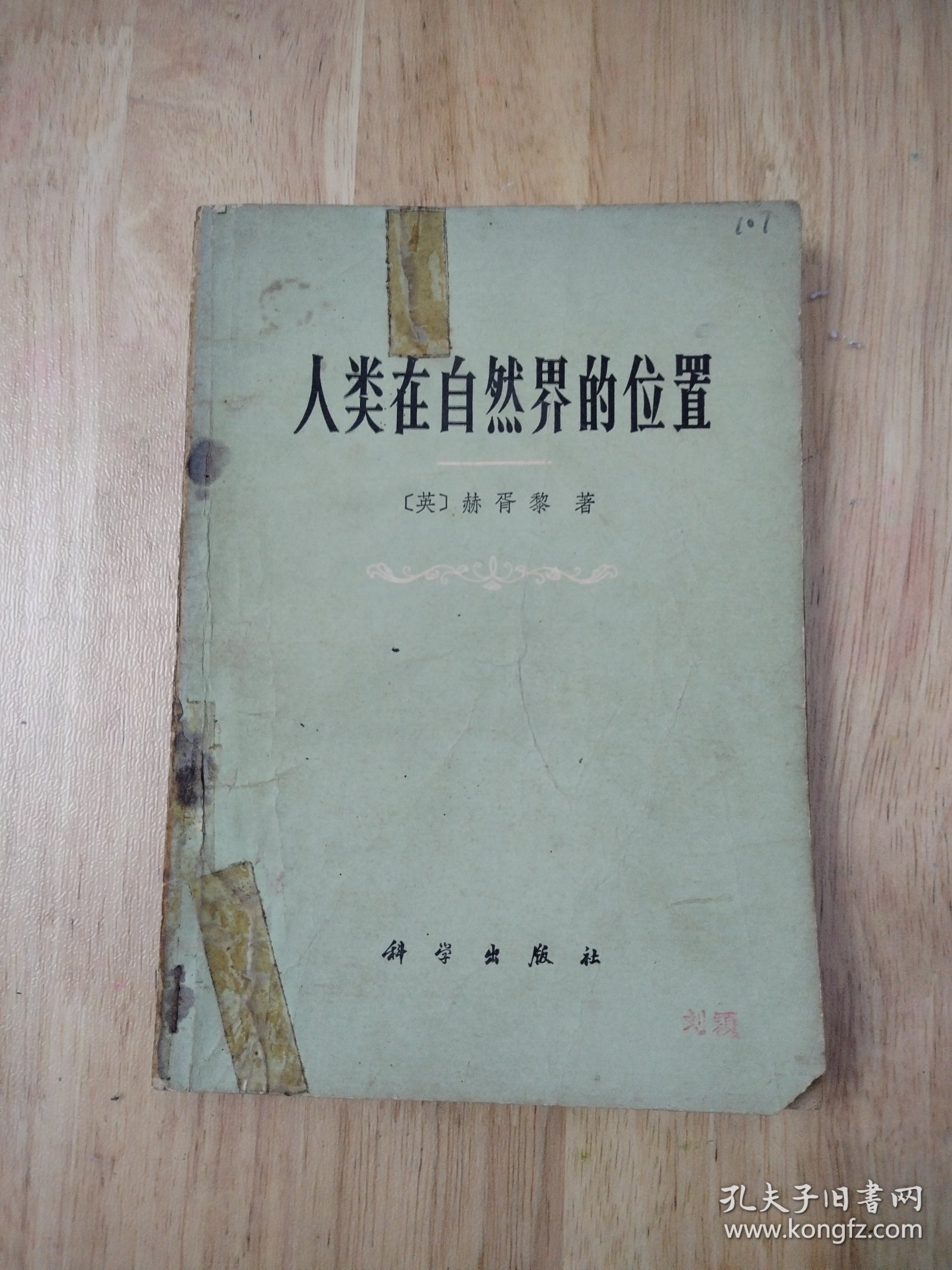 人类在自然界的位置 1971年版 16张实物照片