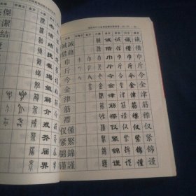 常用字八种字体手册