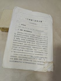 《兰州报》试刊方案 1980