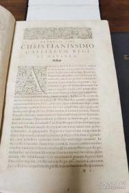 Isaaci Casavboni Animadversionvm。全1大函2册。1598年。大开本