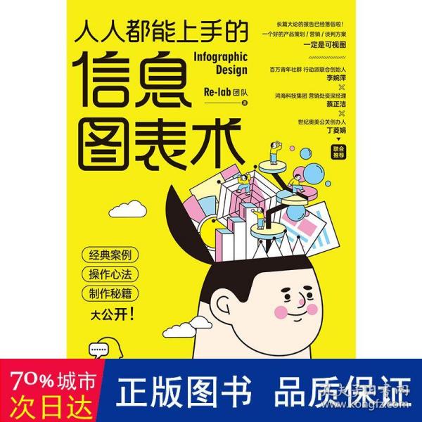 人人都能上手的信息图表术（奔驰、台积电、奥美、摩根营销经验大公开。Re-lab设计团队制作秘籍。）