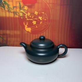 紫砂壶仿古壶徐方怀手工制作原矿宝石蓝茶壶