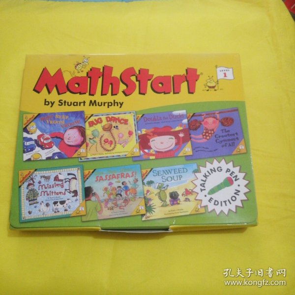 Mathstart 一级 7册合售