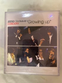 歌碟 CD    2002Click-B“Growing up”  黑龙江音像出版社出版发行