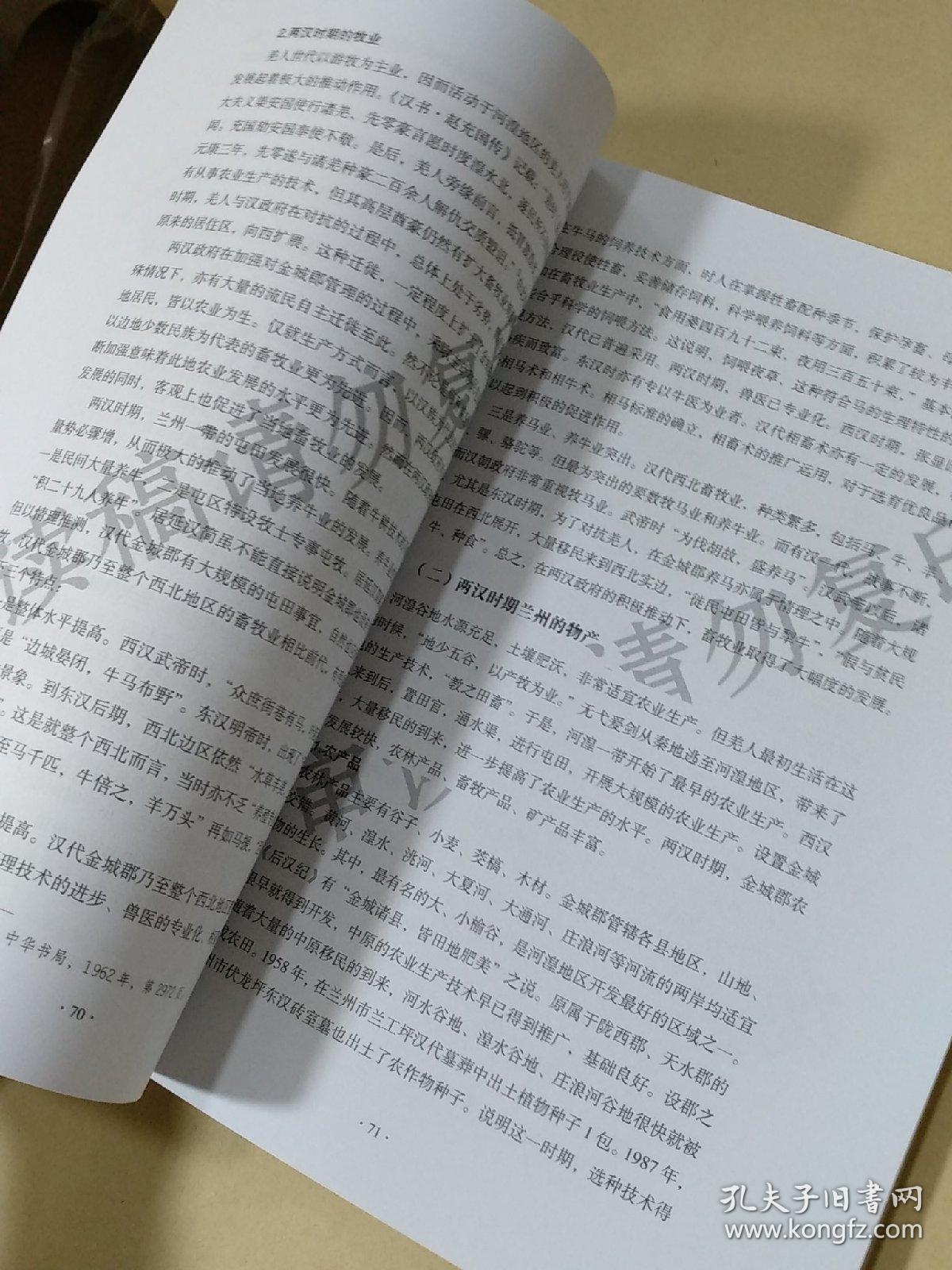 兰州通史（秦汉至宋元卷）【书稿】.