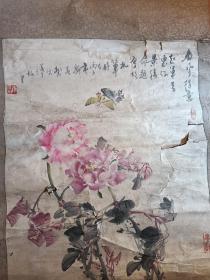 李厚杉画牡丹（临沂）