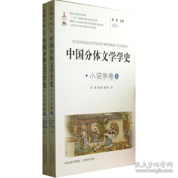 中国分体文学学史. 小说学卷