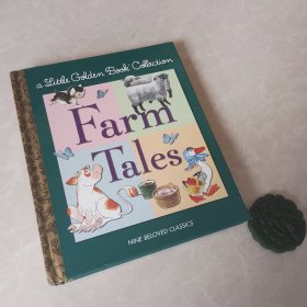 A Little Golden Book Collection《Farm Tales》农场故事 精装英文绘本故事 三面刷金 唯美画质