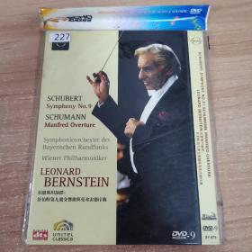 227影视光盘DVD:LEONARD BERNSTEIN     一张光盘 简装